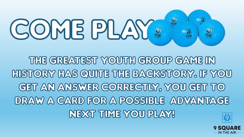 9 SQUARE IN THE AIR &mdash; THE OFFICIAL SCREEN GAME